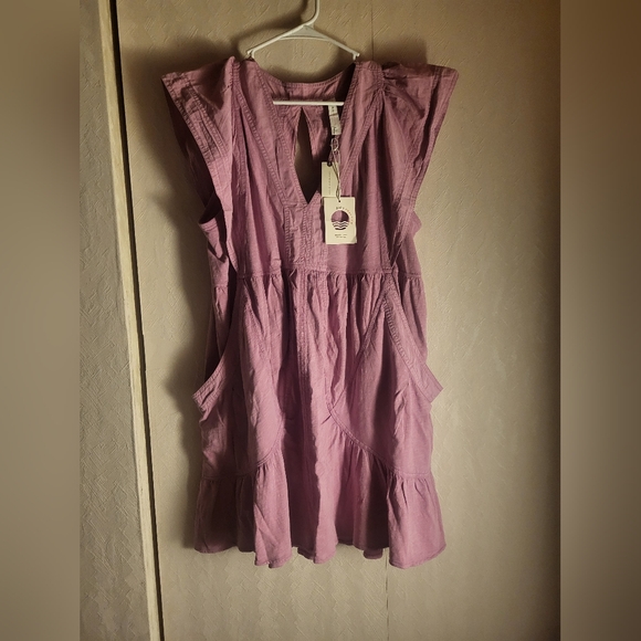 Anthropologie Daily Practice short sleeve mini dress - Picture 4 of 5